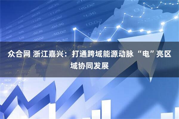 众合网 浙江嘉兴：打通跨域能源动脉 “电”亮区域协同发展